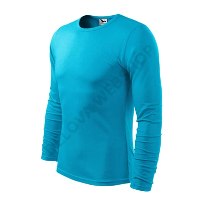 Fit-T LS Pólók férfi, türkiz