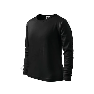 Fit-T LS Pólók gyerek, fekete