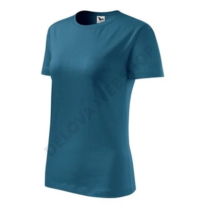 Basic Pólók női, petrol blue