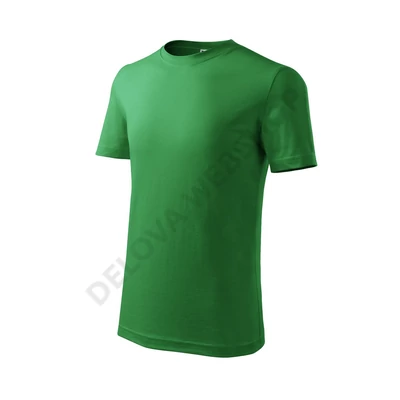 Classic New Pólók gyerek, fűzöld