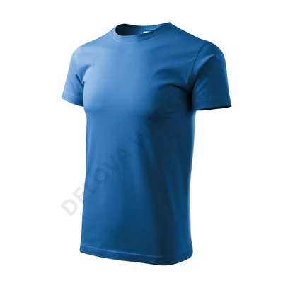 Heavy New Pólók unisex, azúrkék