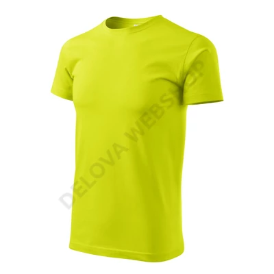 Heavy New Pólók unisex, lime szin