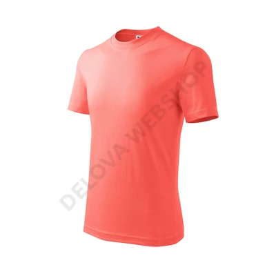 Basic Pólók gyerek, coral