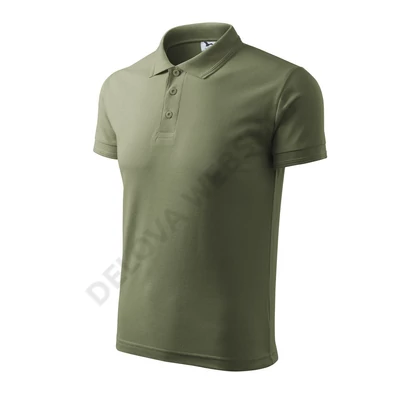 Pique Polo Galléros póló férfi, khaki