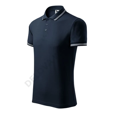 Urban Galléros póló férfi, tengerkék