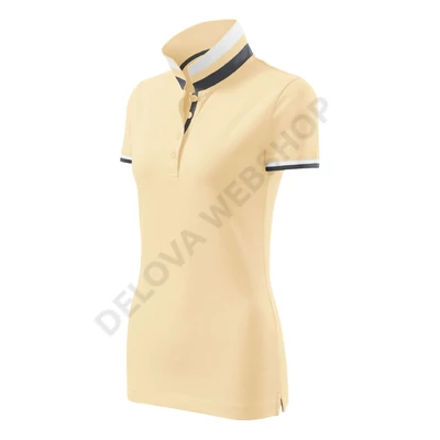 Collar Up Galléros póló női, bourbon vanilla