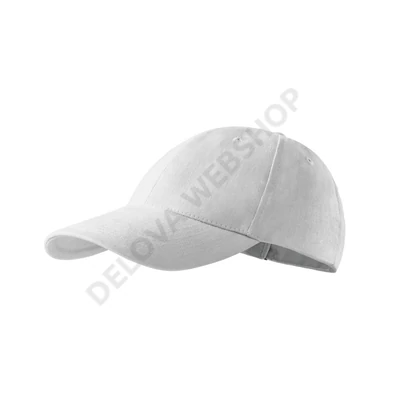 6P Sapka unisex, fehér