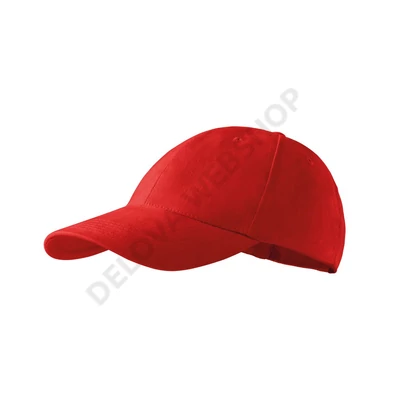 6P Sapka unisex, piros
