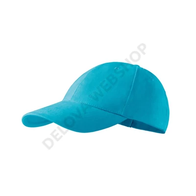 6P Sapka unisex, türkiz