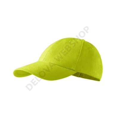 6P Sapka unisex, lime szin