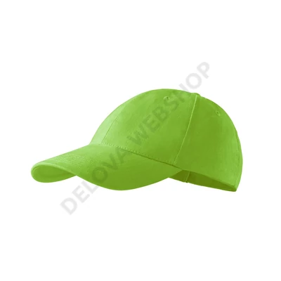 6P Sapka unisex, zöldalma