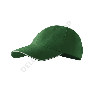 Sandwich 6P Sapka unisex, üvegzöld