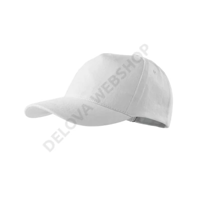 5P Sapka unisex, fehér