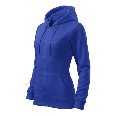 Trendy Zipper Felső női, királykék