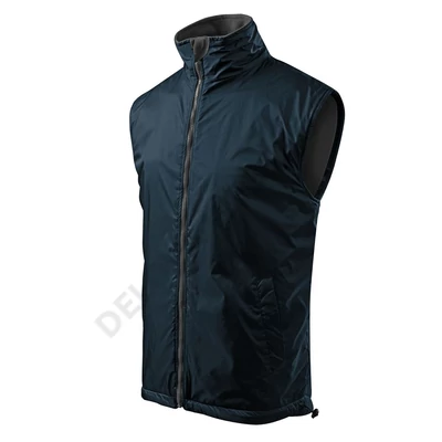 Body Warmer Mellény férfi, tengerkék