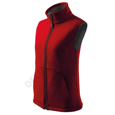 Vision Softshell mellény női, piros