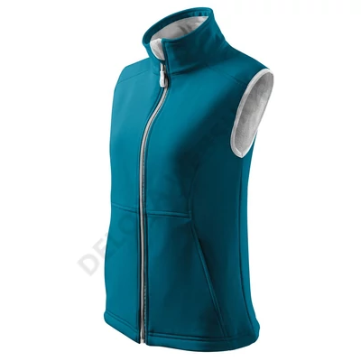 Vision Softshell mellény női, sötét türkiz