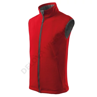 Vision Softshell mellény férfi, piros