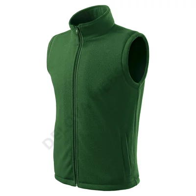 Next Polár mellény unisex, üvegzöld