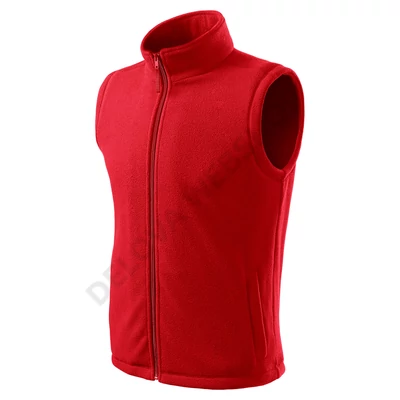 Next Polár mellény unisex, piros