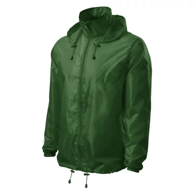 Windy Széldzseki unisex, üvegzöld