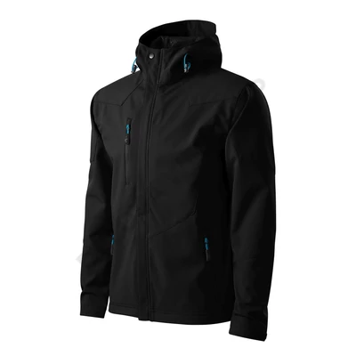 Nano Softshell kabát férfi, fekete