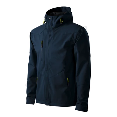 Nano Softshell kabát férfi, tengerkék
