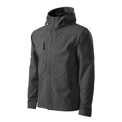 Nano Softshell kabát férfi, acélszürke