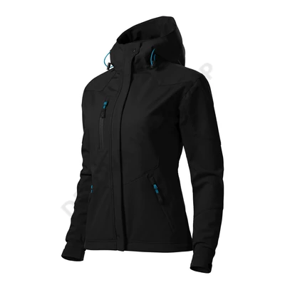 Nano Softshell kabát női, fekete