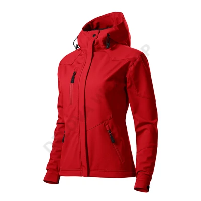 Nano Softshell kabát női, piros