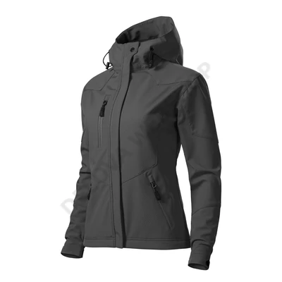 Nano Softshell kabát női, acélszürke