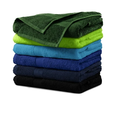 Terry Towel Törülköző unisex, fekete