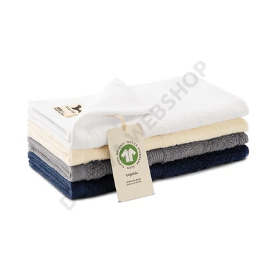 Organic Kis törülköző unisex, fehér