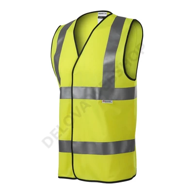 HV Bright Biztonsági mellény unisex, fényvisszaverő sárga