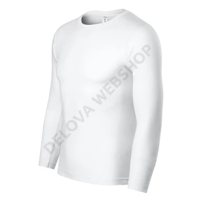 Progress LS Pólók unisex, fehér