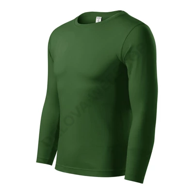 Progress LS Pólók unisex, üvegzöld