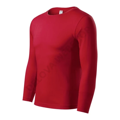 Progress LS Pólók unisex, piros