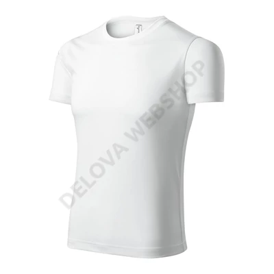 Pixel Pólók unisex, fehér