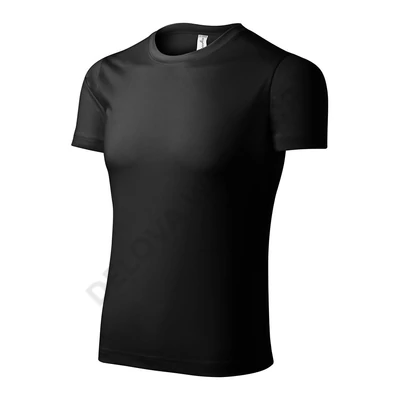 Pixel Pólók unisex, fekete