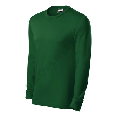 Resist LS Pólók unisex, üvegzöld