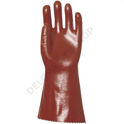 3634-36 Mártott pvc kesztyű, 36cm