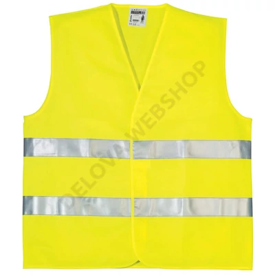 OXFORD FLUO jól láthatósági mellény, sárga