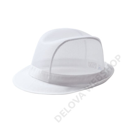 Trilby kalap, fehér