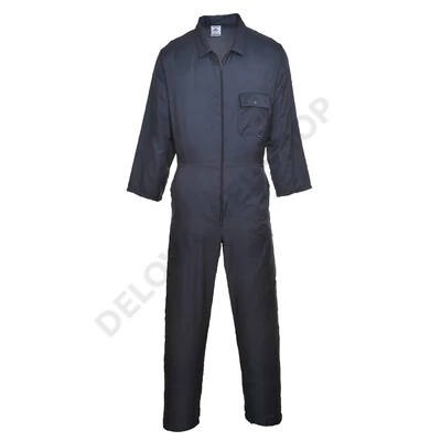 Nylon Zip overál, sötétkék