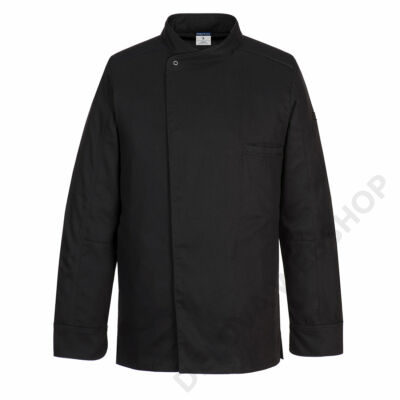 Surrey séf kabát L/S, fekete