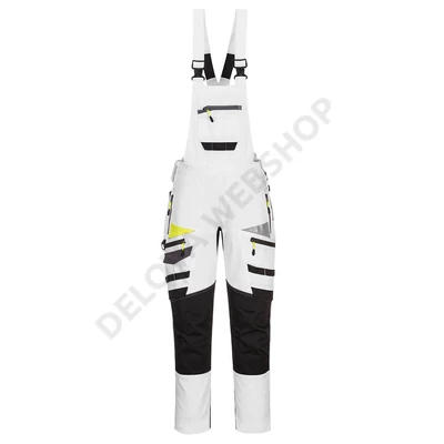 DX4 kantáros nadrág, fehér/szürke