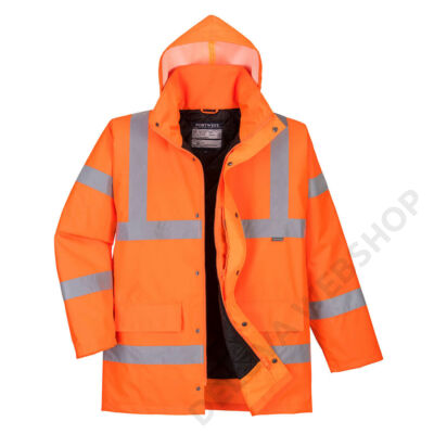 Hi-Vis Traffic kabát, narancs