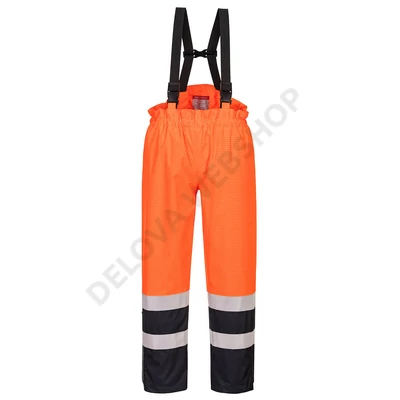 Hi-Vis Multi-Protection nadrág , narancs/sötétkék