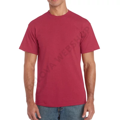 GI5000 HEAVY COTTON™ ADULT T-SHIRT, Antique Cherry Red