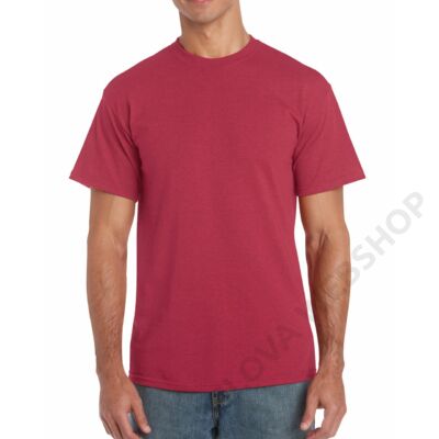 GI5000 HEAVY COTTON™ ADULT T-SHIRT, Antique Cherry Red
